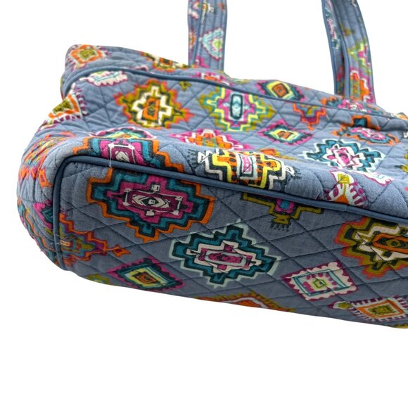 Vera Bradley Quilted Shoulder Bag In Multicolor Southwest Print - Picture 3 of 8